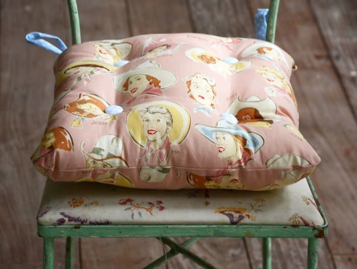 how to make a seat cushion