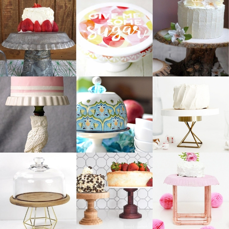 35 Festive DIY Cake Stands