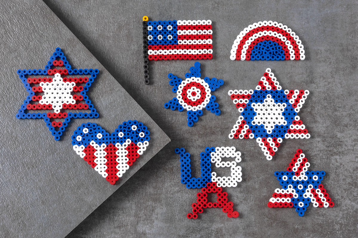 4th of july perler bead patterns