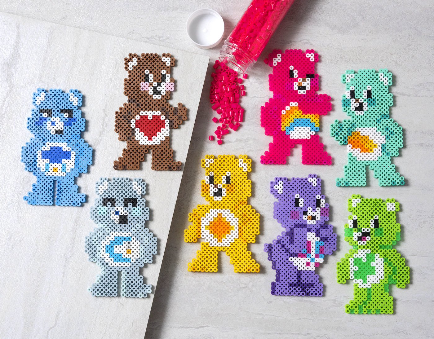 Care Bears perler beads