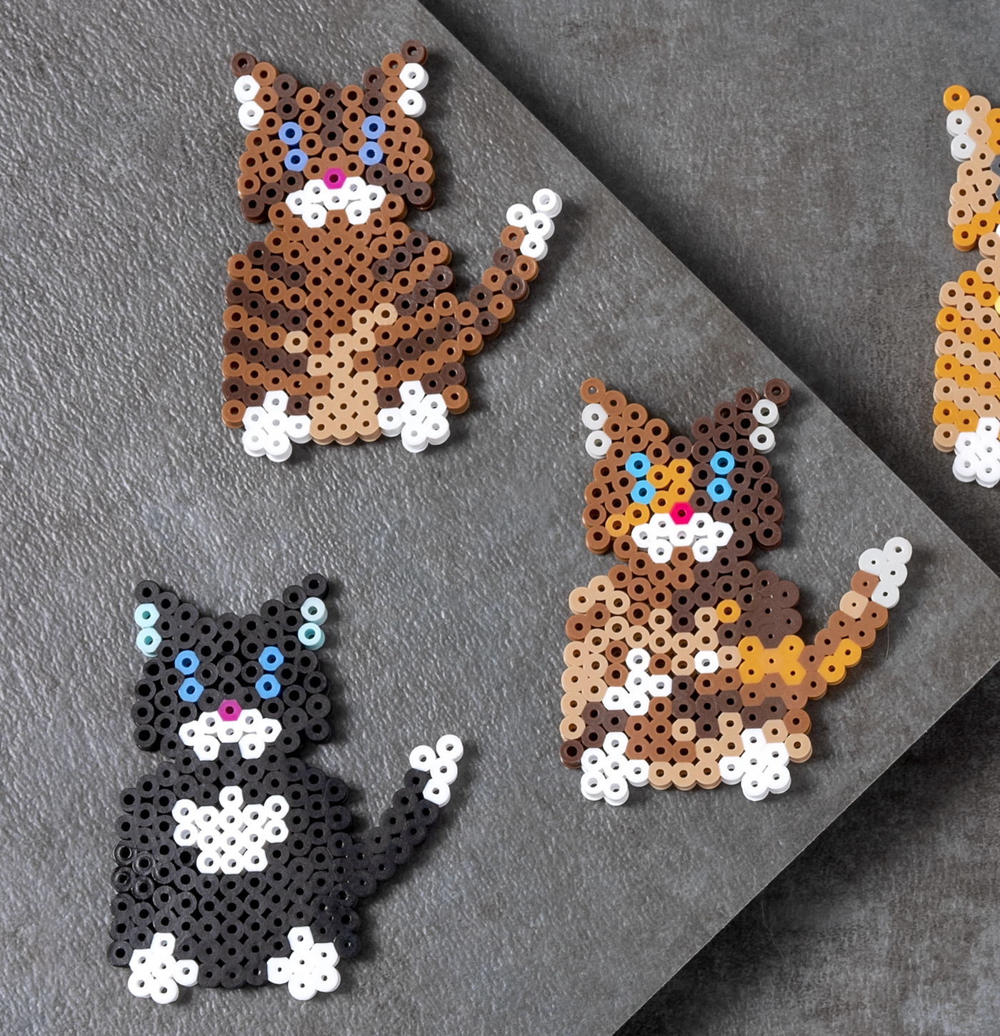 cat hama bead
