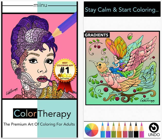 Color Therapy app