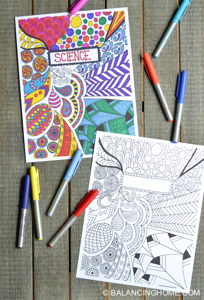 Binder Cover Printable