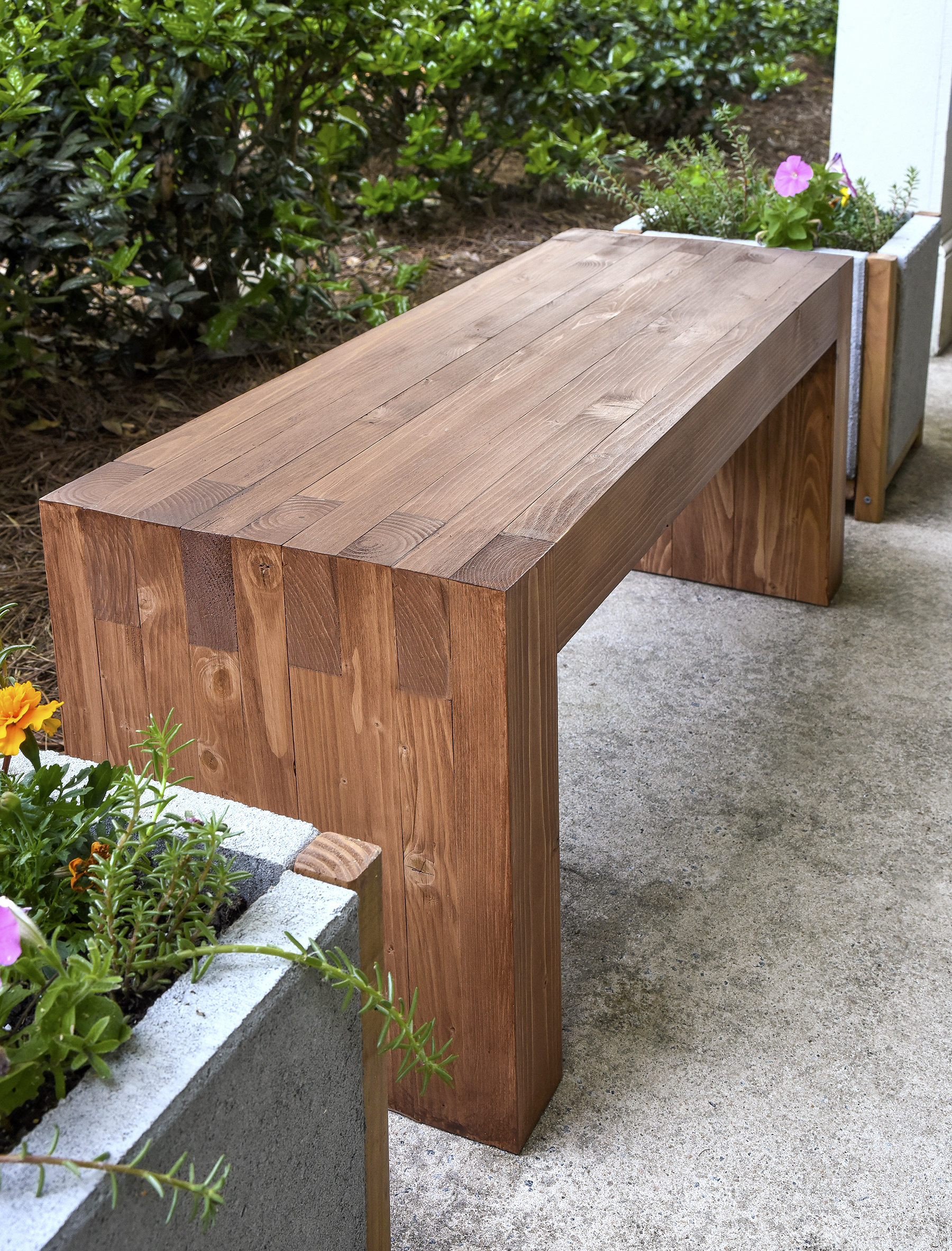 DIY bench