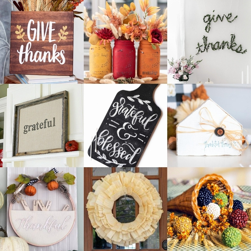 DIY Thanksgiving Decor Ideas