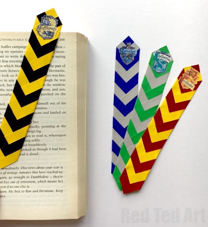 Easy Harry Potter Bookmarks