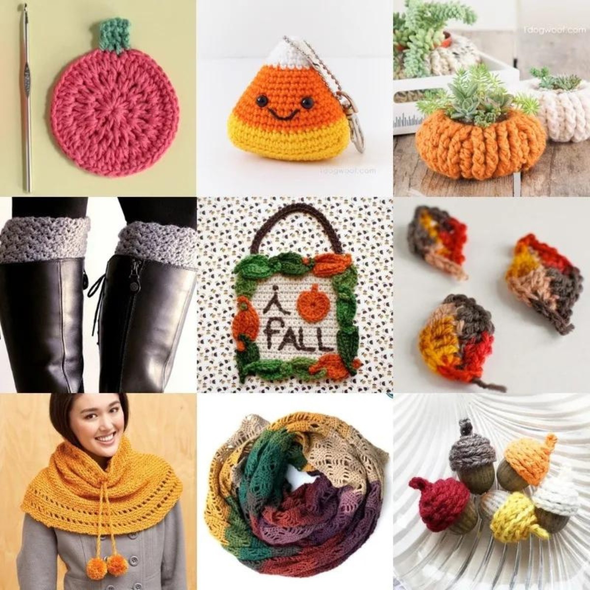 free fall crochet patterns