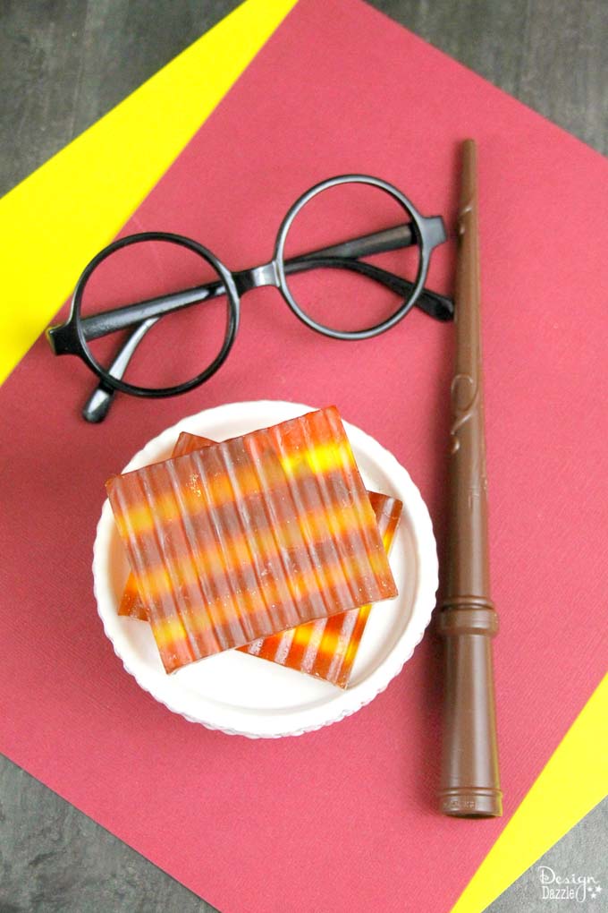 how to make harry potter soap