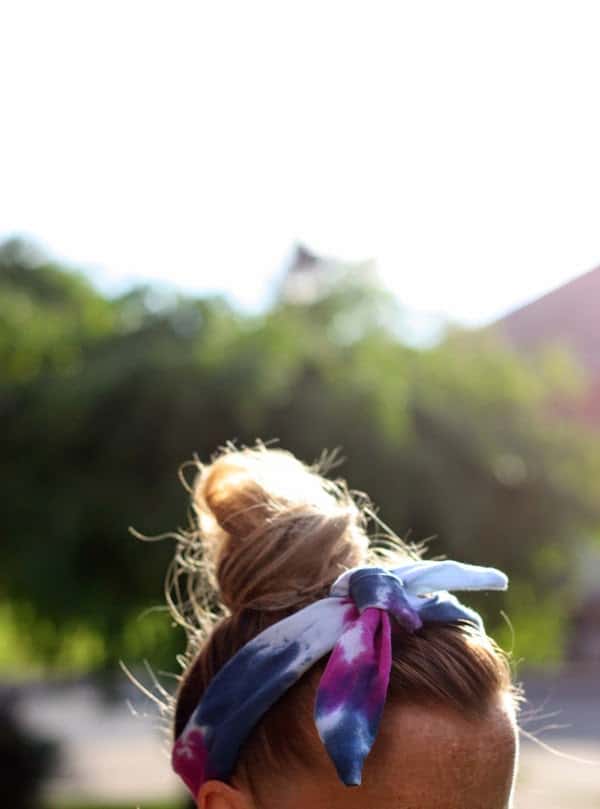 Make a knotted DIY headband