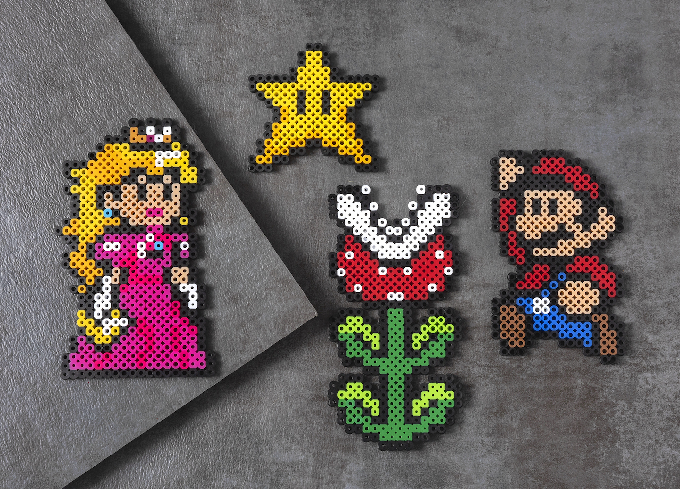 mario perler beads