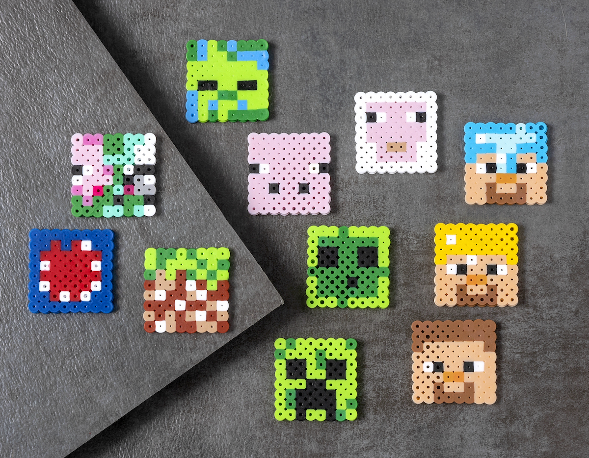 minecraft perler beads