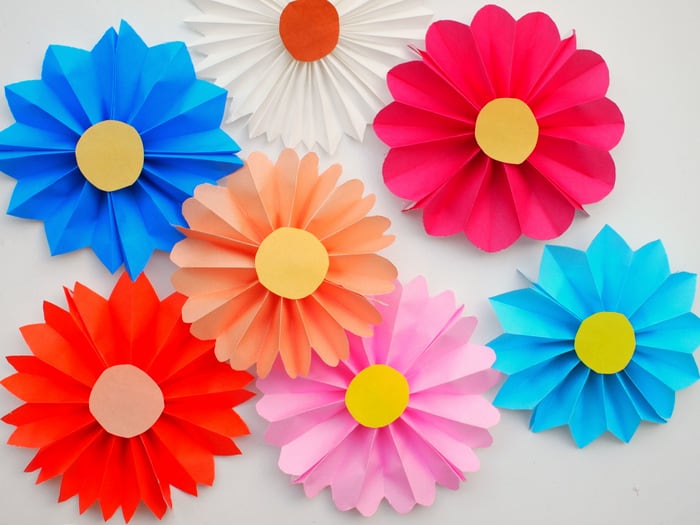 easy paper flowers