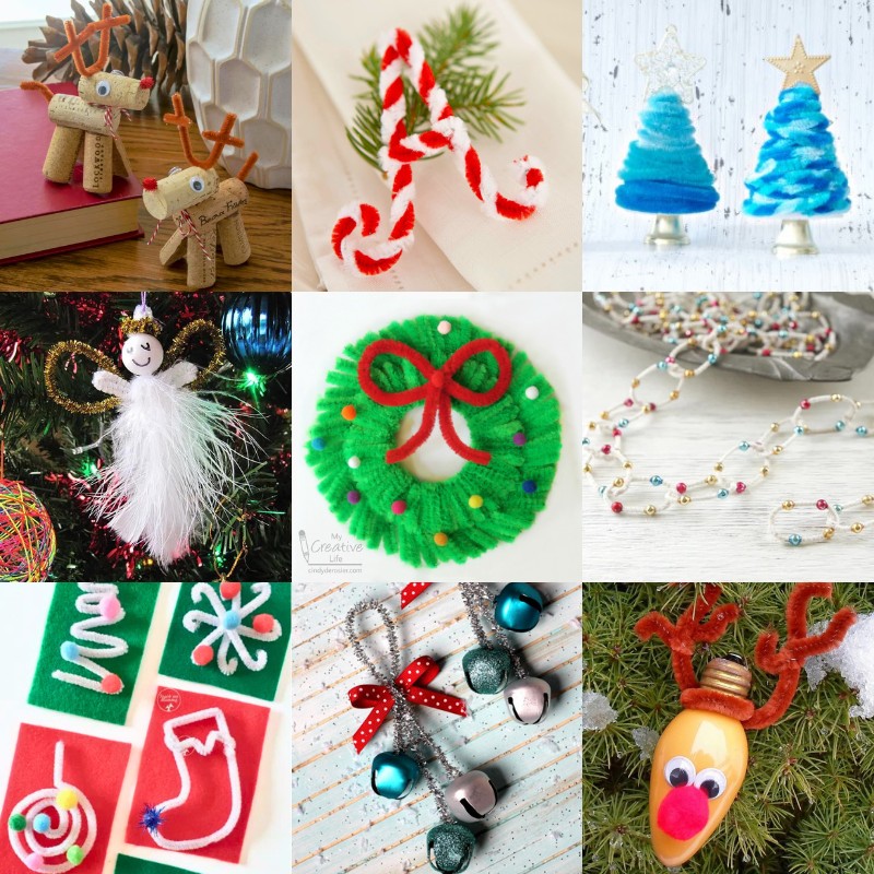 Pipe Cleaner Christmas Crafts