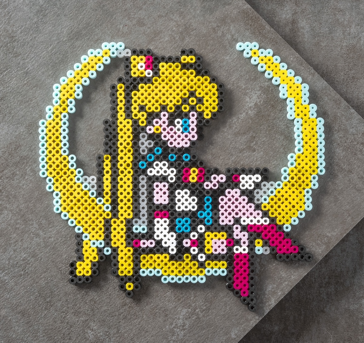 Sailor Moon Perler Beads