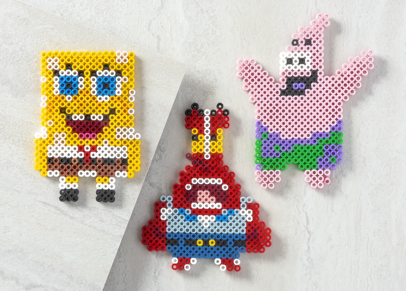 spongebob squarepants perler beads