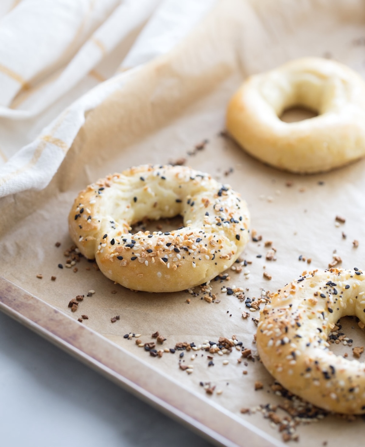 two ingredient bagels