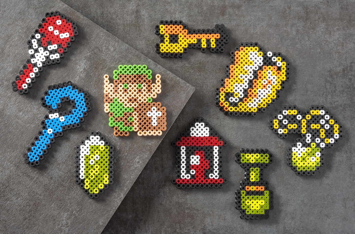 zelda perler beads
